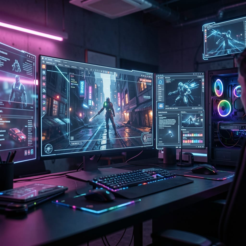 digital artist workflow cinematic scene creation